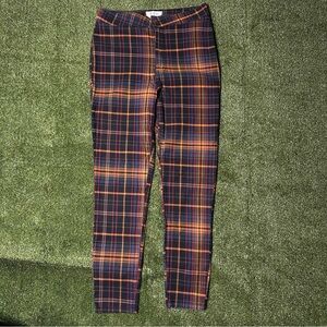 Free People We the Free Belle plaid skinny pants 29